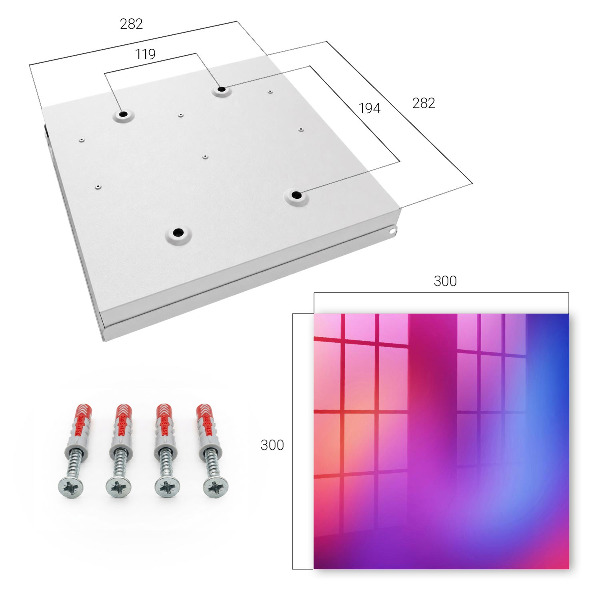 Caja para llaves diseño colorido modelo Delicia