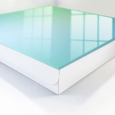 Caja para llaves con diseño de degradado de color