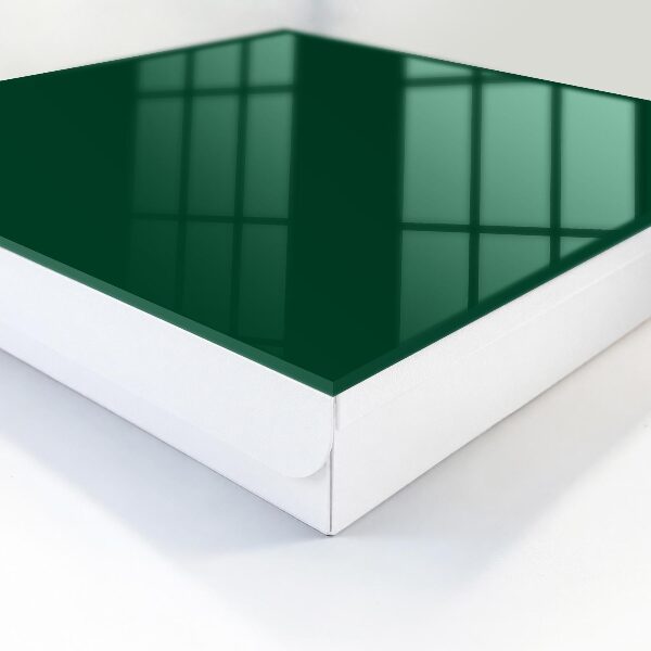 Armario para colgar llaves de color verde oscuro