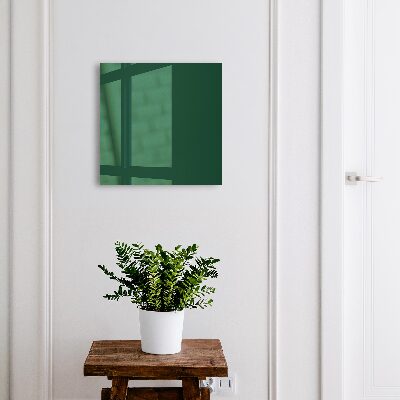 Armario para colgar llaves de color verde oscuro
