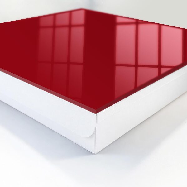 Caja para llaves de color borgoña claro