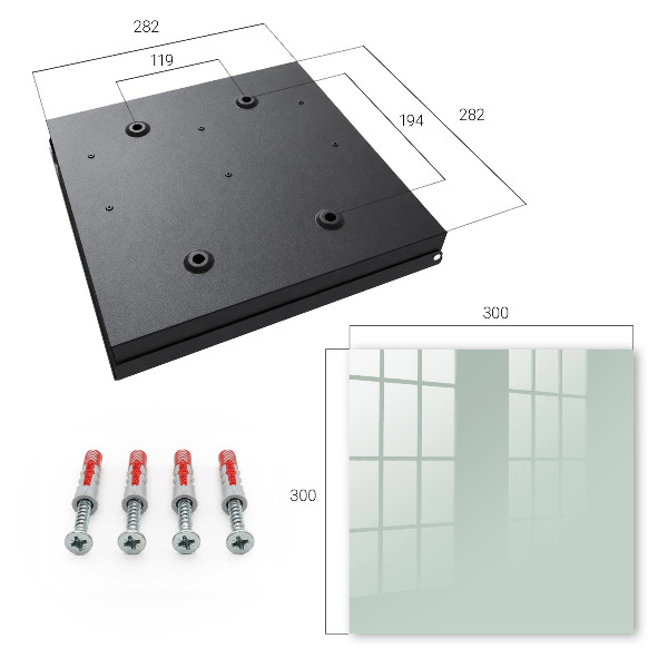 Caja para llaves en color menta claro