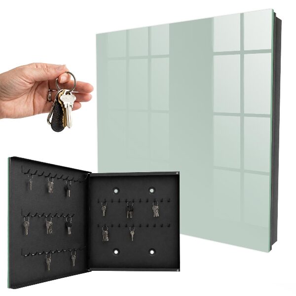 Caja para llaves en color menta claro