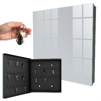 Caja para llaves de color gris claro