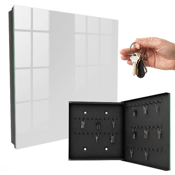 Caja para llaves de color gris