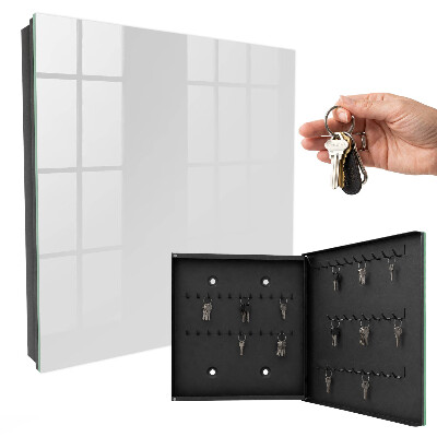 Caja para llaves de color gris