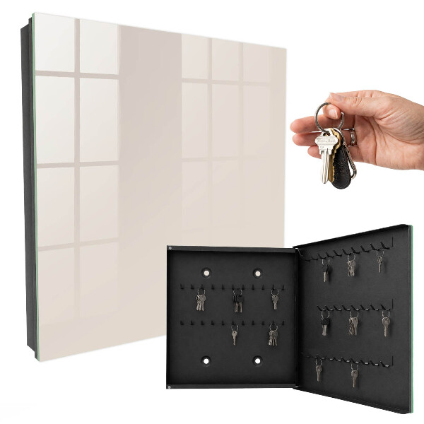 Armario para llaves de pared en piedra beige