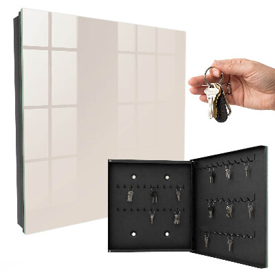 Armario para llaves de pared en piedra beige