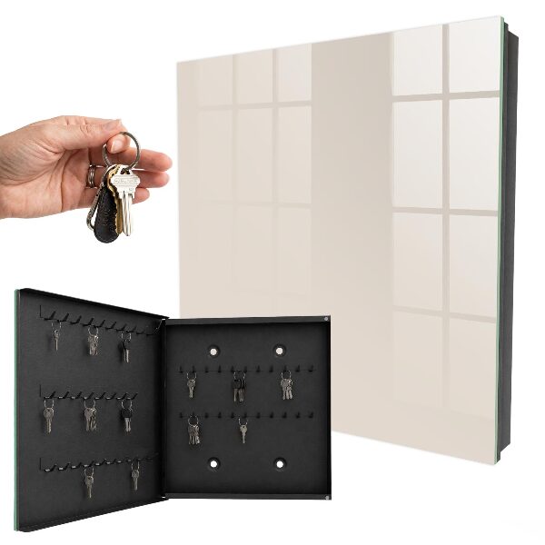 Armario para llaves de pared en piedra beige