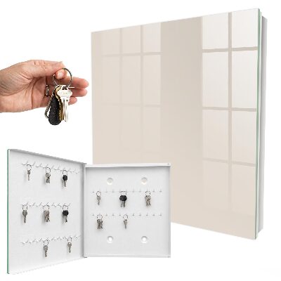 Armario para llaves de pared en piedra beige