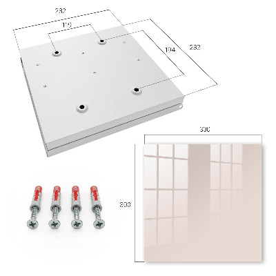 Caja para llaves de piedra rosa