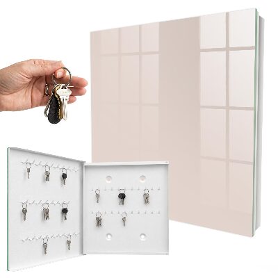 Caja para llaves de piedra rosa