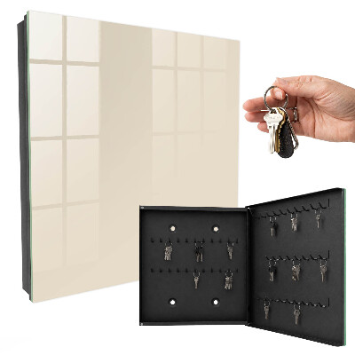 Caja para llaves de piedra clara