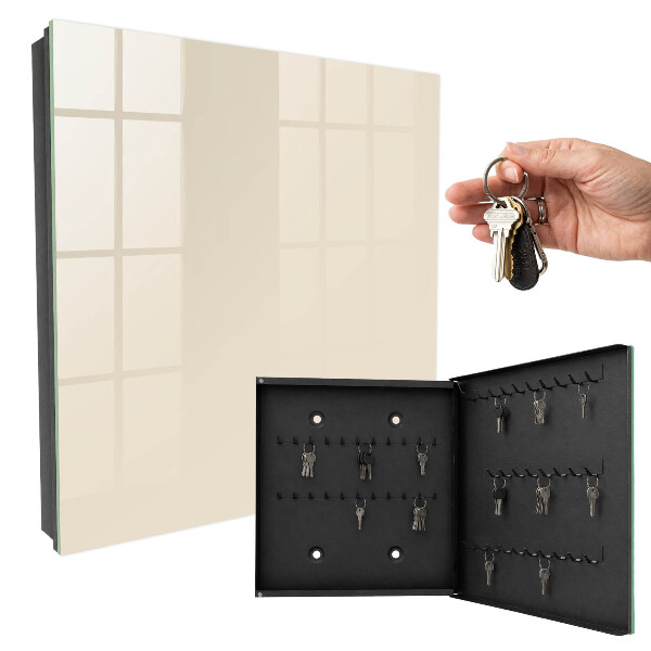 Caja para llaves modelo crema