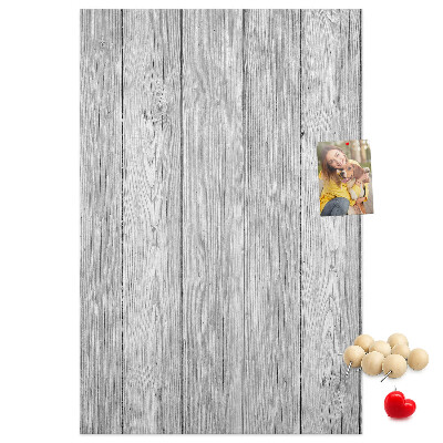 Tablón de corcho Textura de tablas de madera gris para fondo