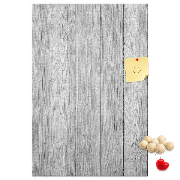 Tablón de corcho Textura de tablas de madera gris para fondo