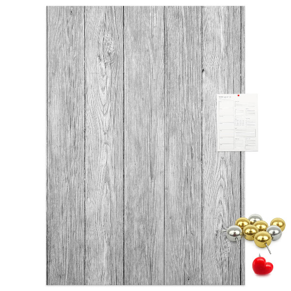 Tablón de corcho Textura de tablas de madera gris para fondo
