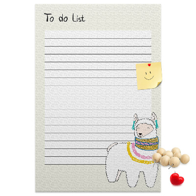 Tablero de corcho Cuaderno colorido con llamas y patrones