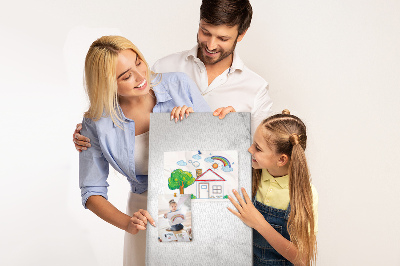 Pizarra de corcho decorativa con elegante estampado de mármol en tonos neutros