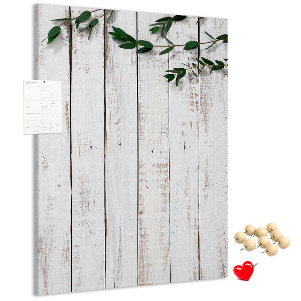 Tablero de corcho para pared Tablas rústicas con ramas delicadas