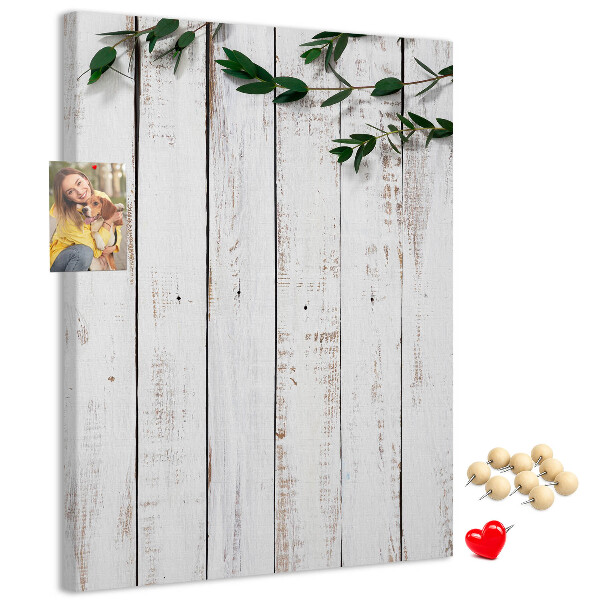 Tablero de corcho para pared Tablas rústicas con ramas delicadas