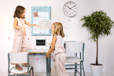 Tablero de corcho para pared Tema de estrellas para listas de tareas