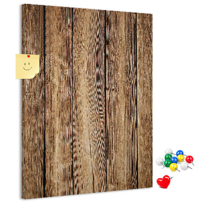 Tablón de corcho Fondo con textura de madera natural