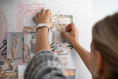 Tablero de anuncios para expresar la creatividad y el arte