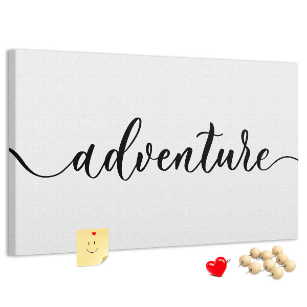 Pizarra de corcho un viaje creativo hacia aventuras desconocidas
