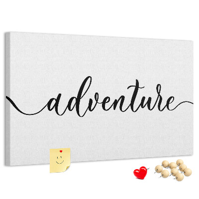 Pizarra de corcho un viaje creativo hacia aventuras desconocidas