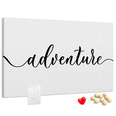 Pizarra de corcho un viaje creativo hacia aventuras desconocidas