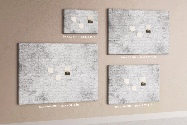Tablero de anuncios con patrón de textura de hormigón gris