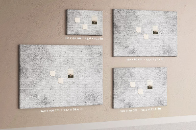 Tablero de anuncios con patrón de textura de hormigón gris