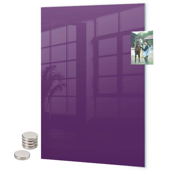 Pizarra magnética de pared Púrpura