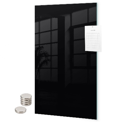 Pizarra magnética de pared Color negro