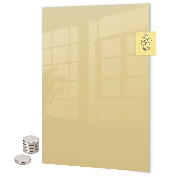 Pizarra magnética de pared Color beige