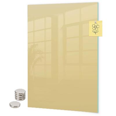 Pizarra magnética de pared Color beige