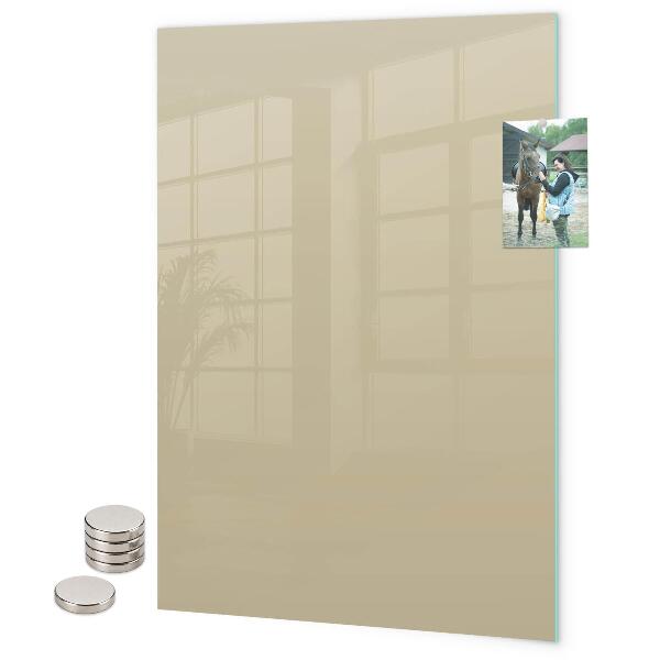 Pizarra magnética de pared Color beige