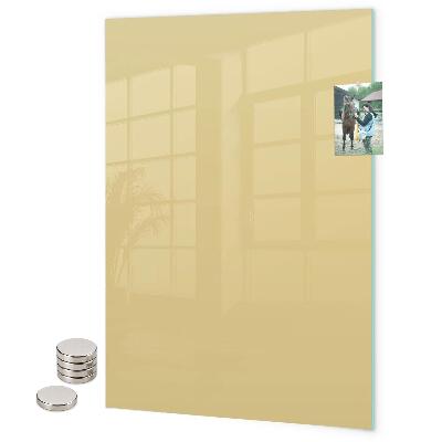 Pizarra magnética de pared Color beige