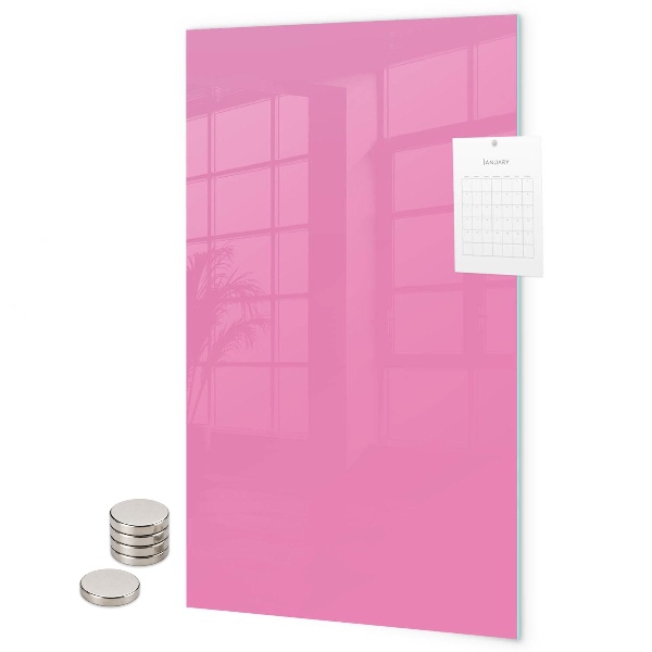 Pizarra magnética de pared Rosa