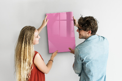 Pizarra magnética de pared Rosa