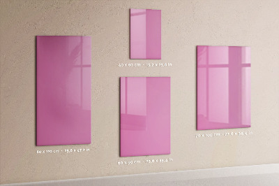 Pizarra magnética de pared Rosa
