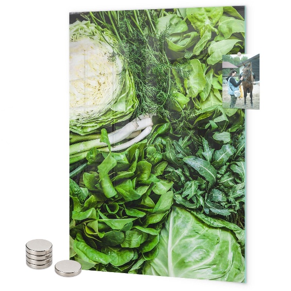 Pizarra magnética de pared Lechuga jugosa
