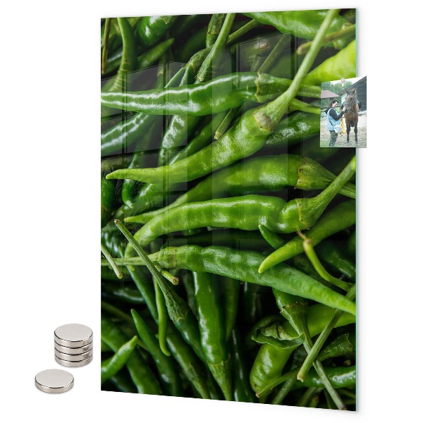 Pizarra magnética de pared Lechuga jugosa