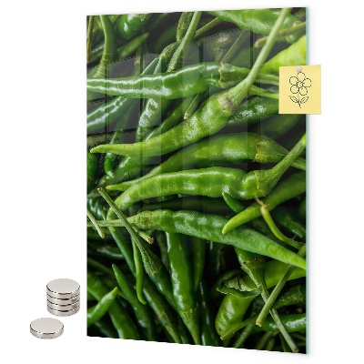 Pizarrón magnético Pimiento verde