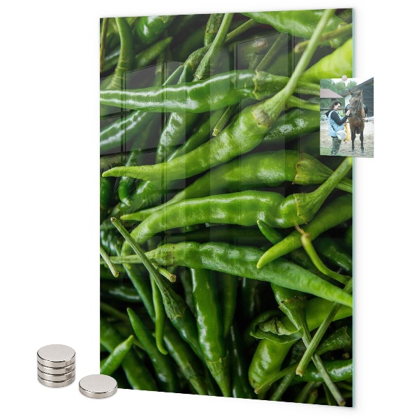 Pizarrón magnético Pimiento verde