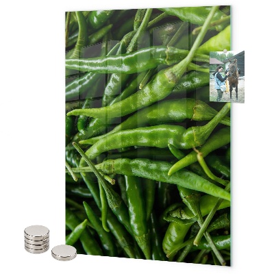 Pizarrón magnético Pimiento verde