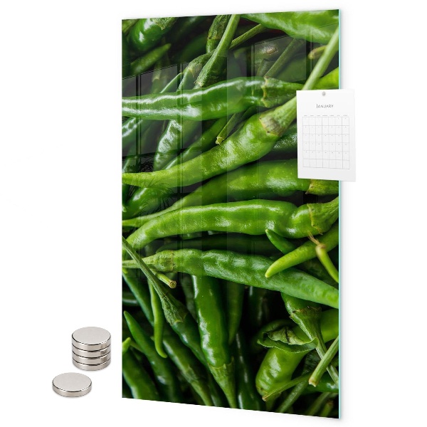 Pizarrón magnético Pimiento verde