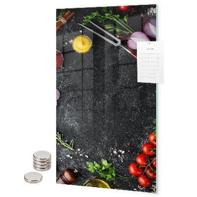 Pizarrón magnético Tabla de sabores