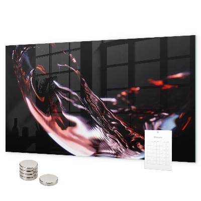 Pizarra magnética Copa de vino